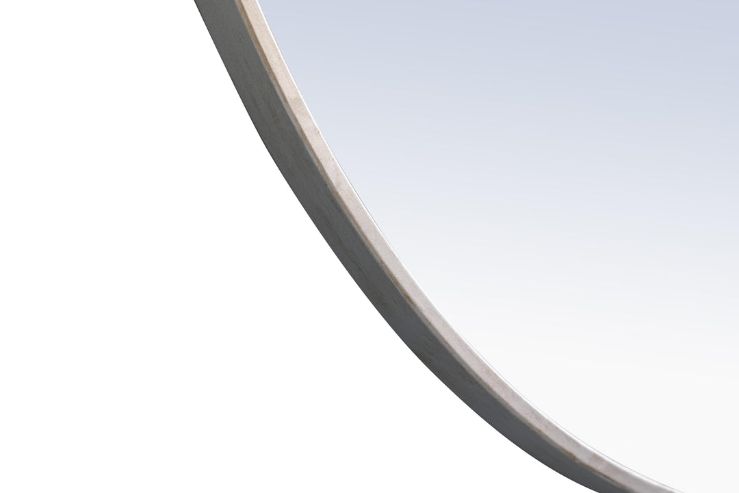 Metal Frame Round Mirror II by Elegant - view 90