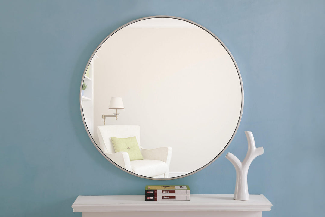 Metal Frame Round Mirror II by Elegant - view 105