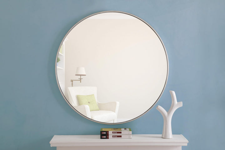 Metal Frame Round Mirror II by Elegant - view 105