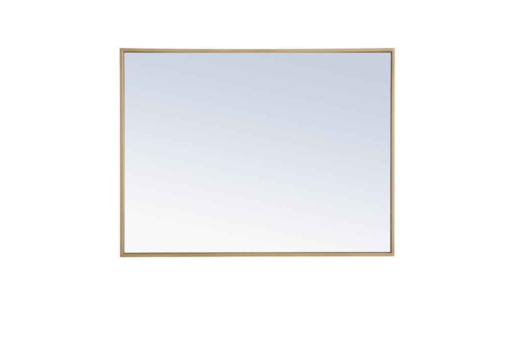 Metal Frame Rectangle Mirror II by Elegant - view 30