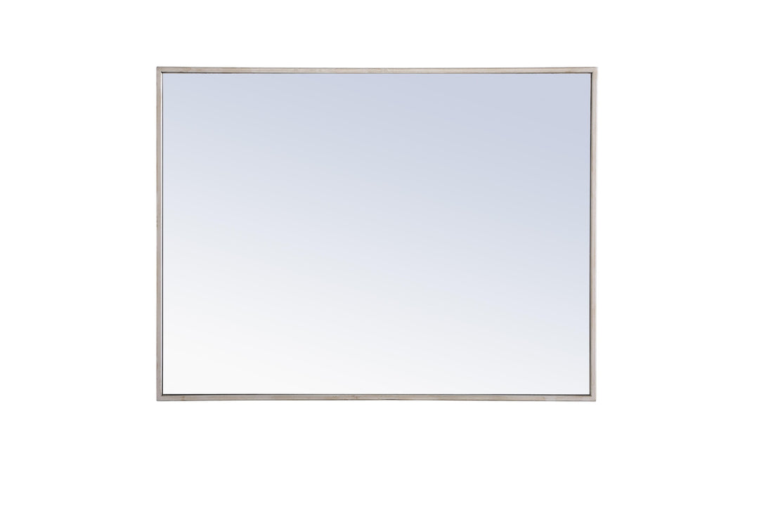 Metal Frame Rectangle Mirror II by Elegant - view 36