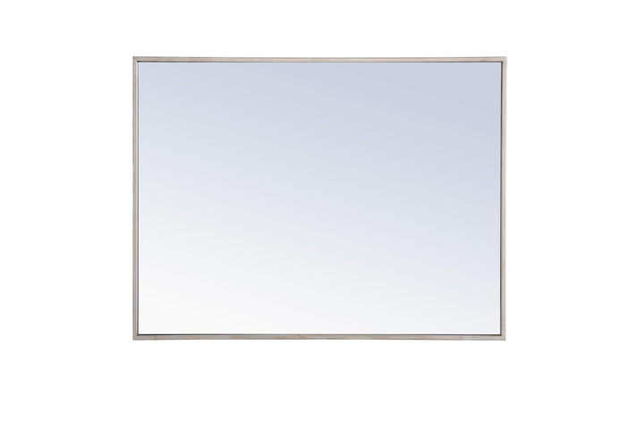 Metal Frame Rectangle Mirror II by Elegant - view 36