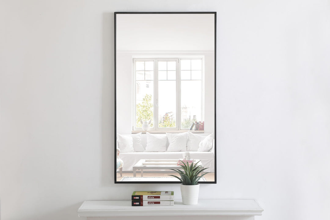 Metal Frame Rectangle Mirror II by Elegant - view 39