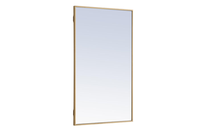 Metal Frame Rectangle Mirror II by Elegant - view 47