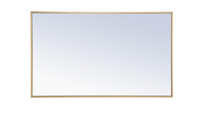Metal Frame Rectangle Mirror II by Elegant - view 48