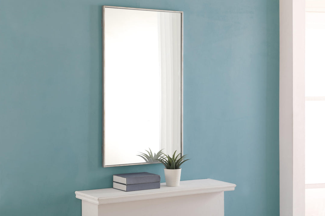 Metal Frame Rectangle Mirror II by Elegant - view 52