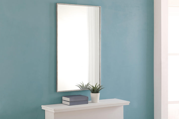 Metal Frame Rectangle Mirror II by Elegant - view 52