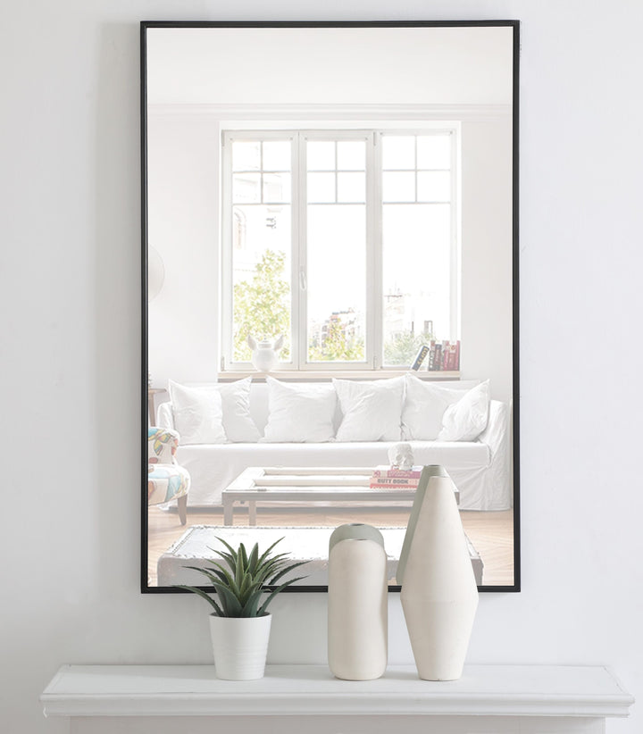 Metal Frame Rectangle Mirror II by Elegant - view 56