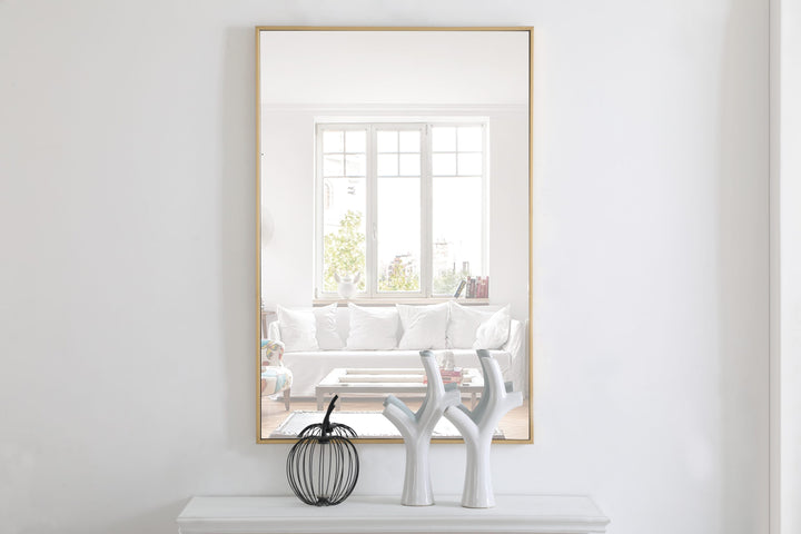Metal Frame Rectangle Mirror II by Elegant - view 63