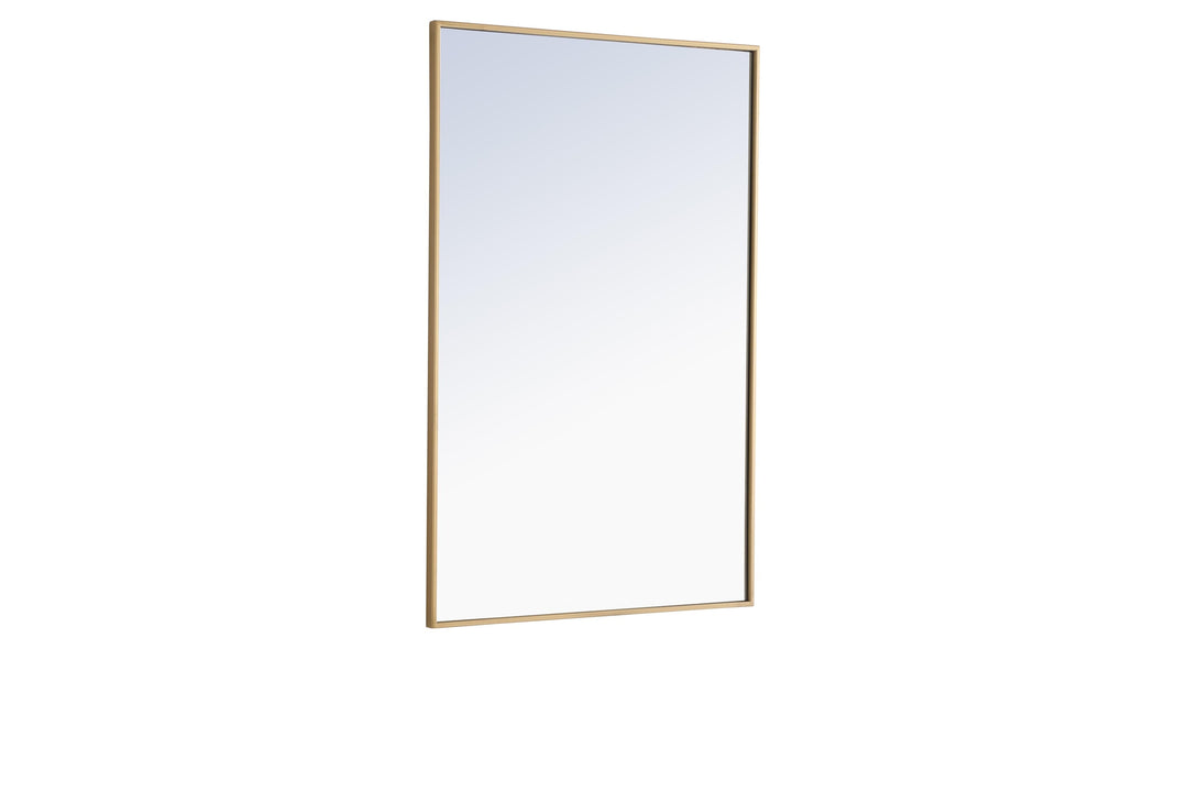 Metal Frame Rectangle Mirror II by Elegant - view 65