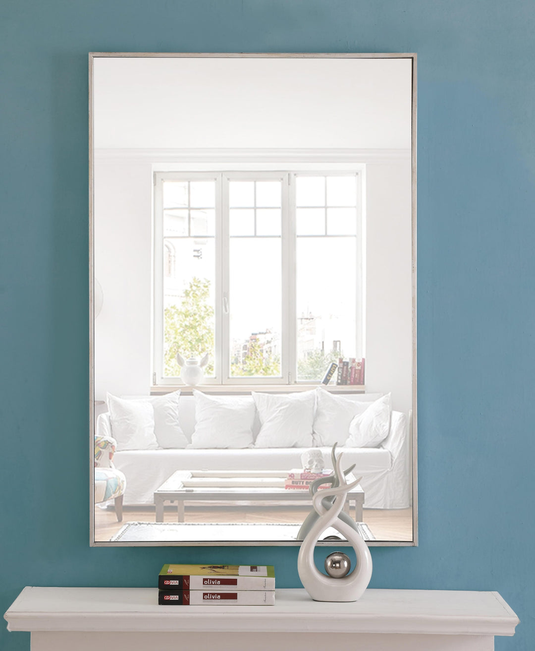 Metal Frame Rectangle Mirror II by Elegant - view 68