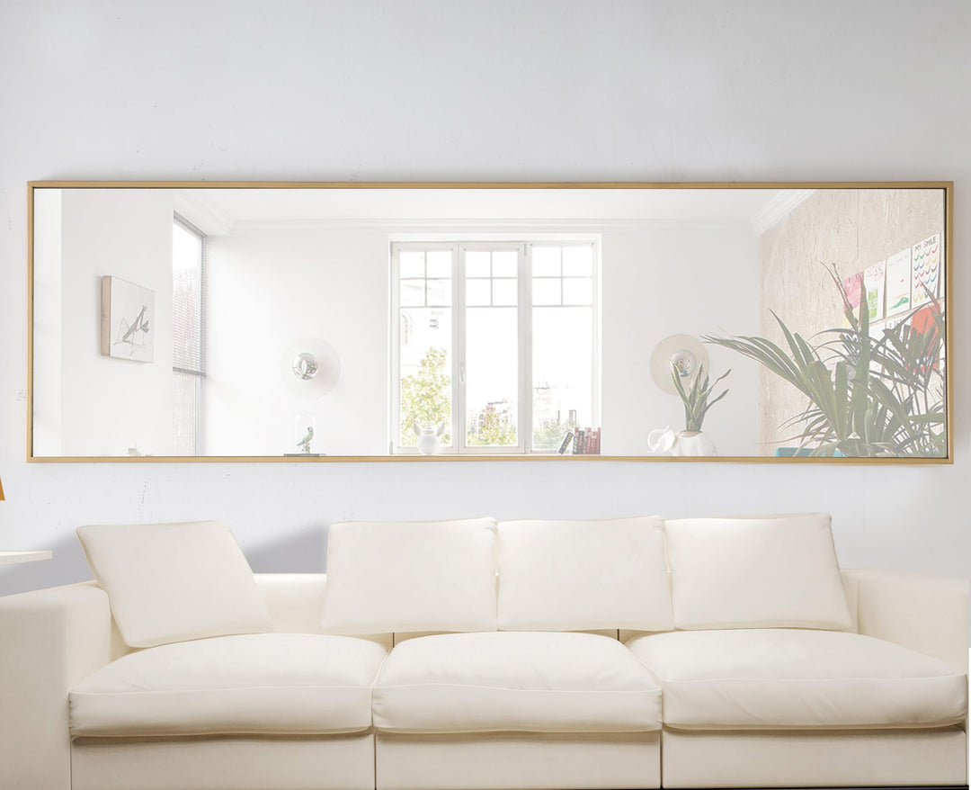 Metal Frame Rectangle Mirror II by Elegant - view 9