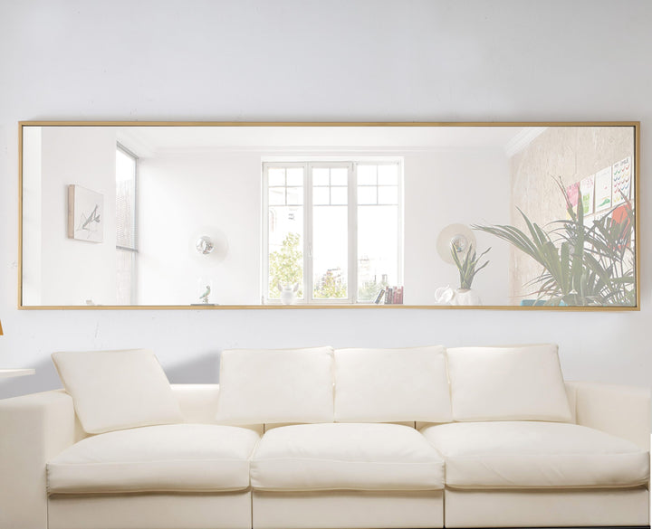 Metal Frame Rectangle Mirror II by Elegant - view 9