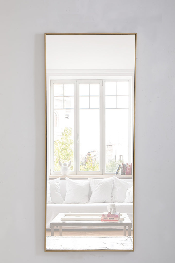 Metal Frame Rectangle Mirror II by Elegant - view 80