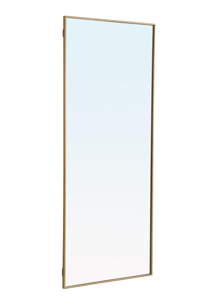 Metal Frame Rectangle Mirror II by Elegant - view 82