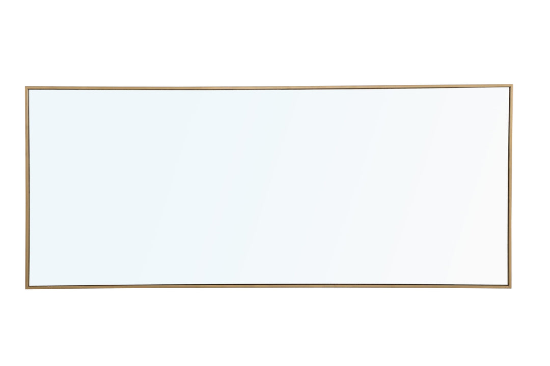 Metal Frame Rectangle Mirror II by Elegant - view 83