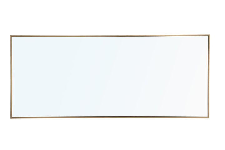 Metal Frame Rectangle Mirror II by Elegant - view 83