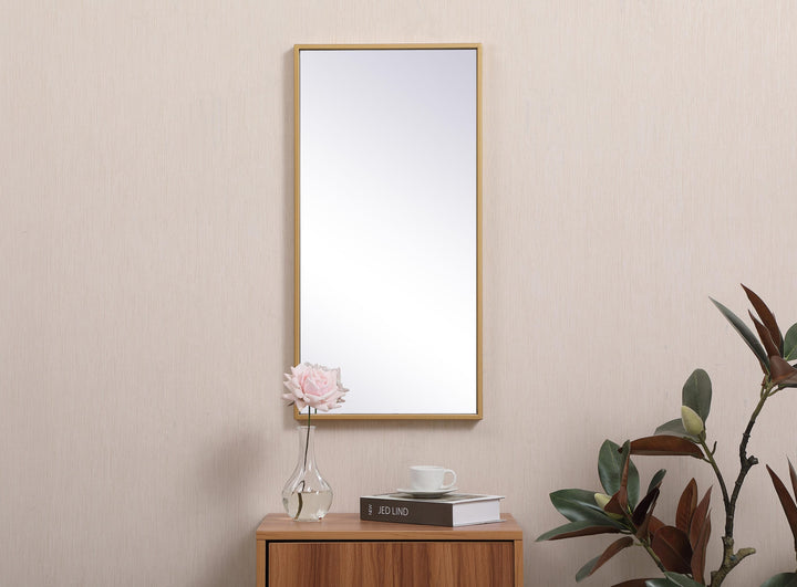 Metal Frame Rectangle Mirror III by Elegant - view 98