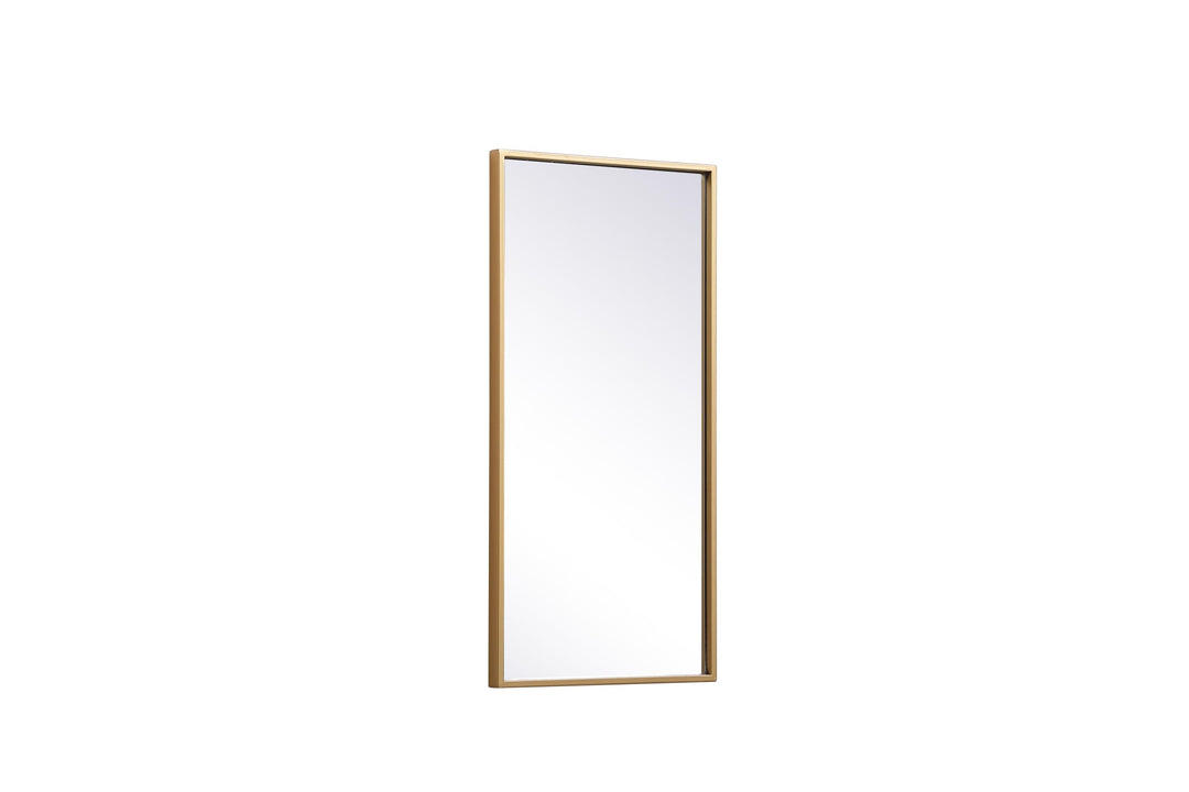 Metal Frame Rectangle Mirror III by Elegant - view 102