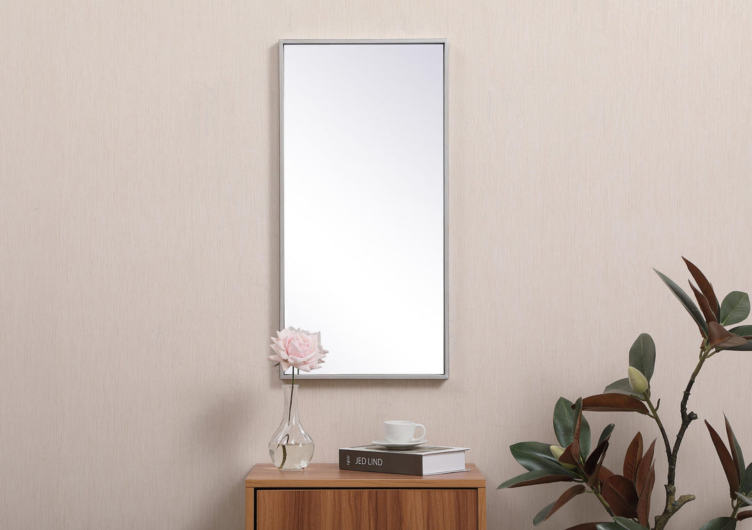 Metal Frame Rectangle Mirror III by Elegant - view 104