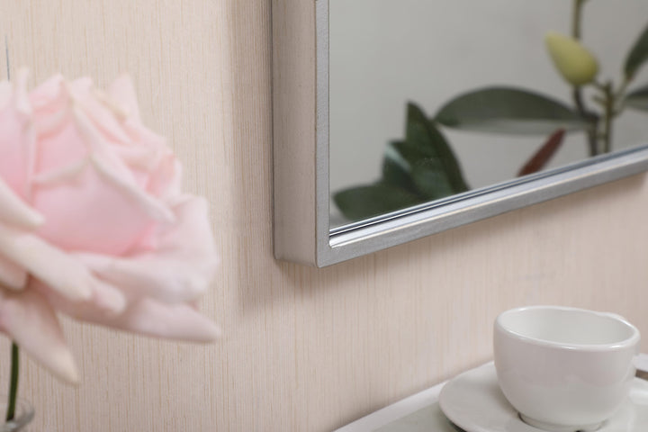 Metal Frame Rectangle Mirror III by Elegant - view 107