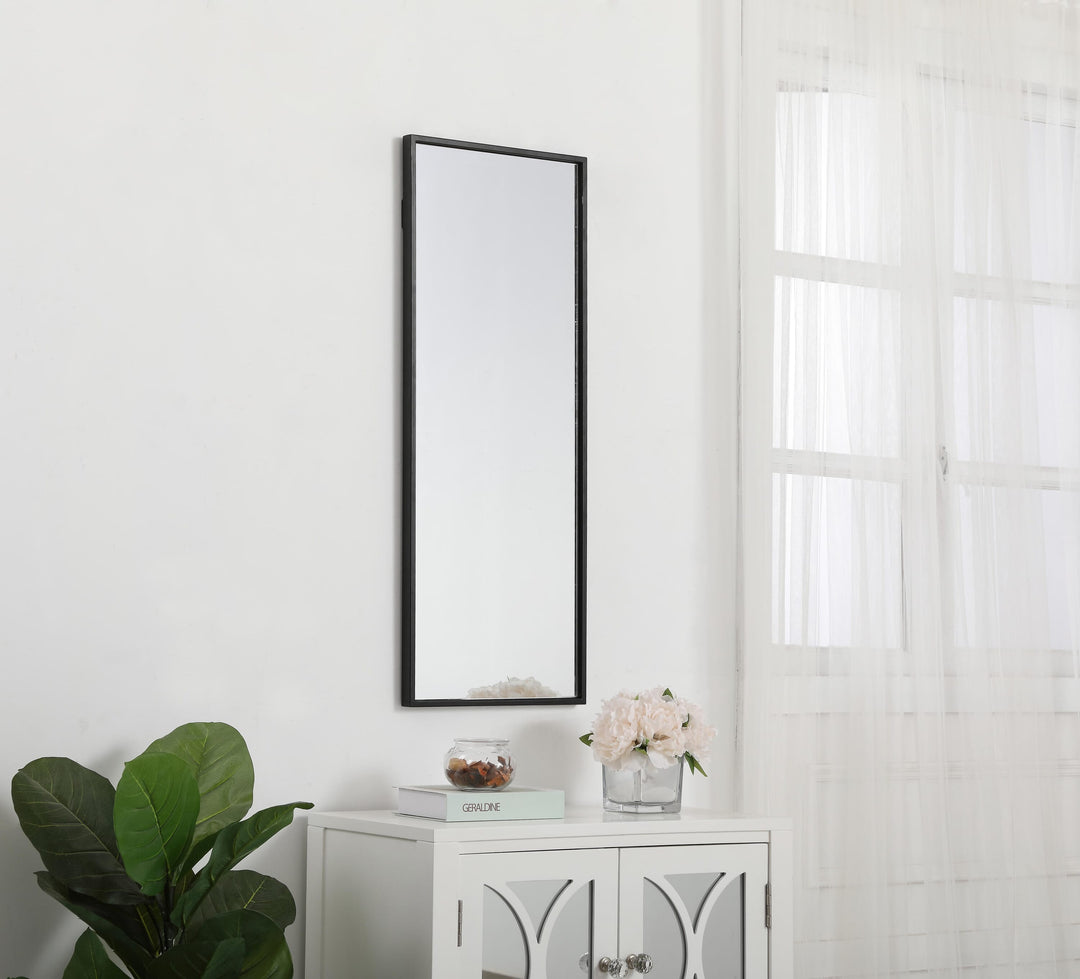Metal Frame Rectangle Mirror III by Elegant - view 3