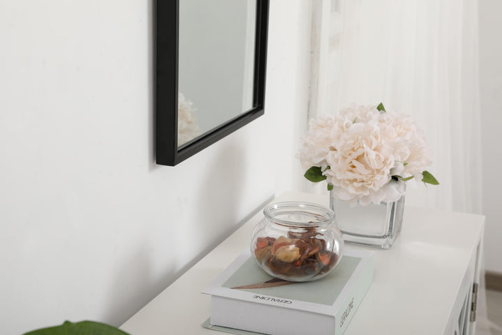 Metal Frame Rectangle Mirror III by Elegant - view 6