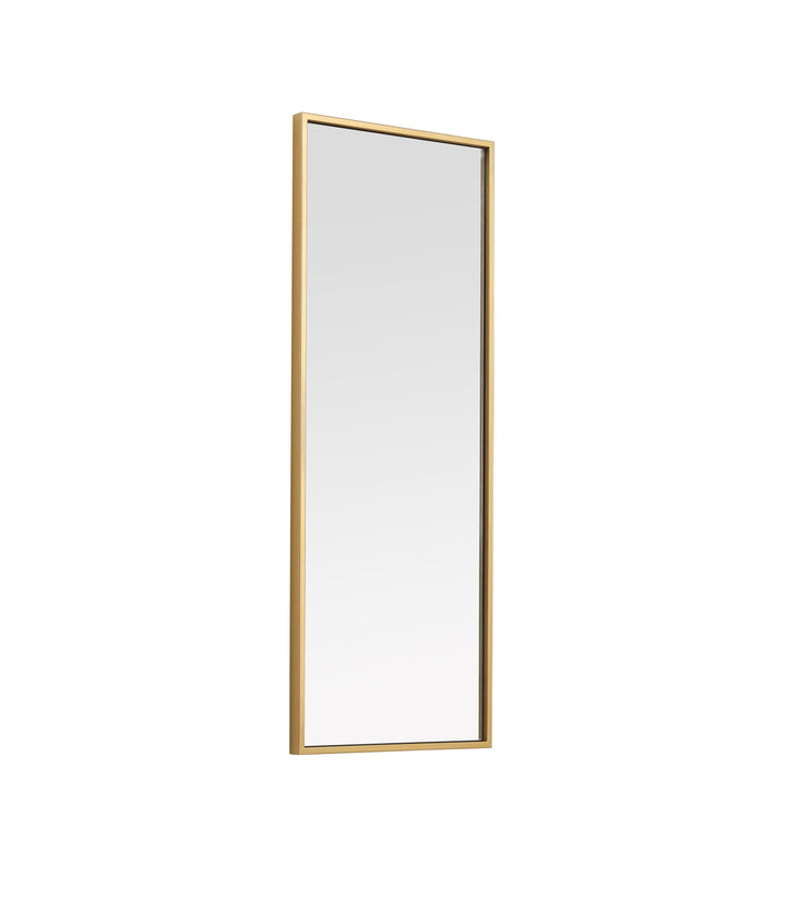 Metal Frame Rectangle Mirror III by Elegant - view 10