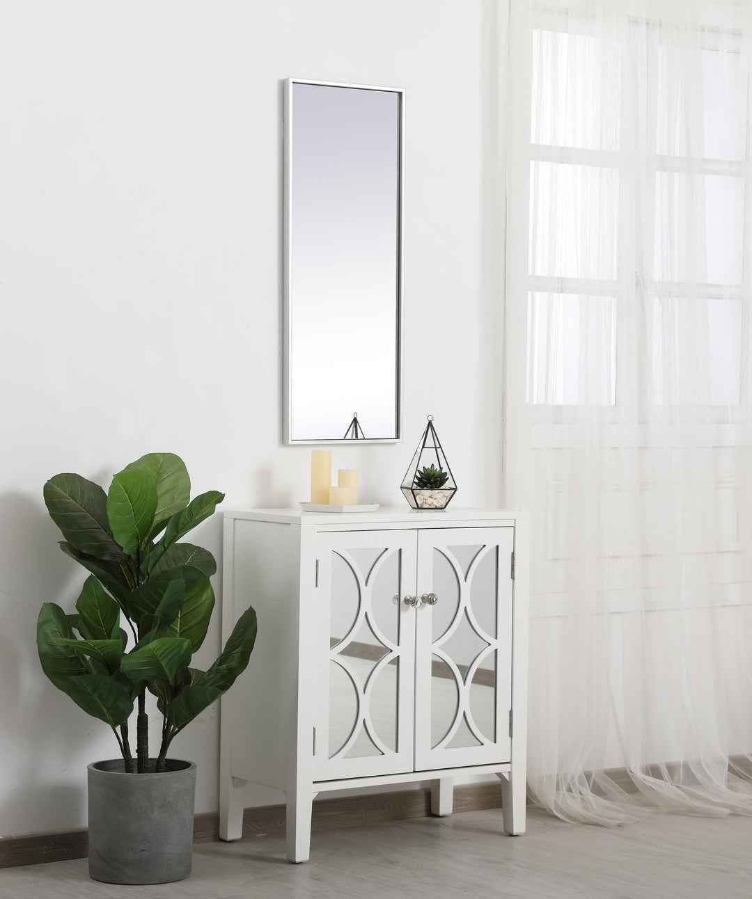 Metal Frame Rectangle Mirror III by Elegant - view 16