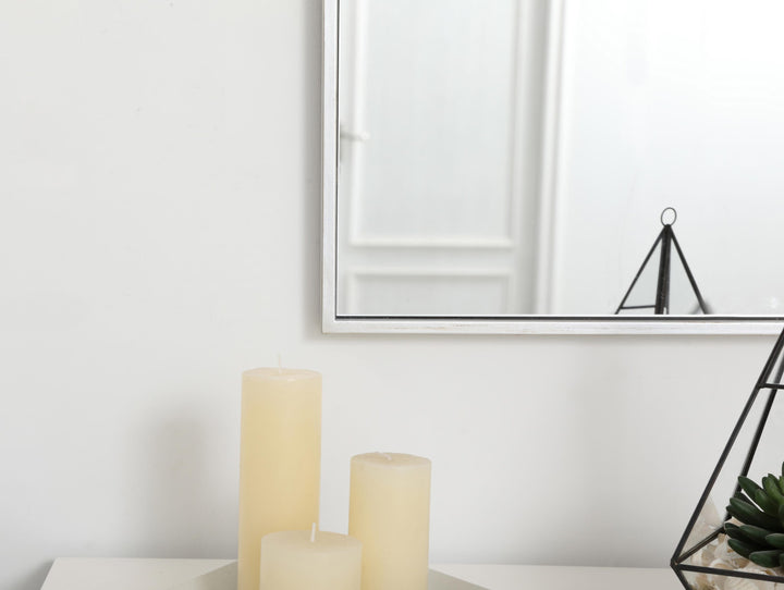 Metal Frame Rectangle Mirror III by Elegant - view 18