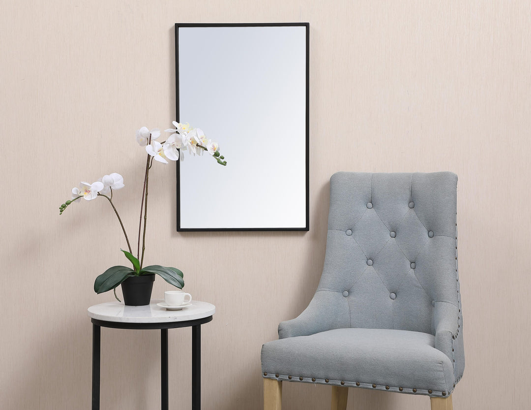 Metal Frame Rectangle Mirror III by Elegant - view 110