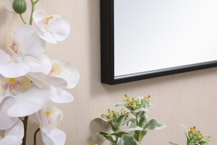 Metal Frame Rectangle Mirror III by Elegant - view 113