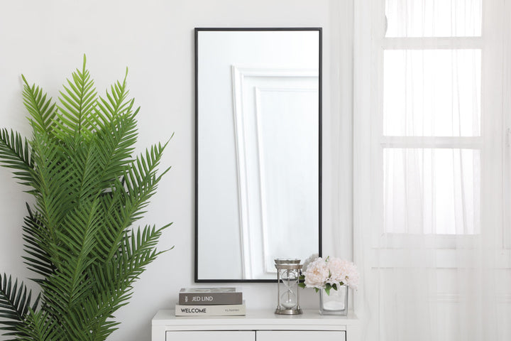 Metal Frame Rectangle Mirror III by Elegant - view 20