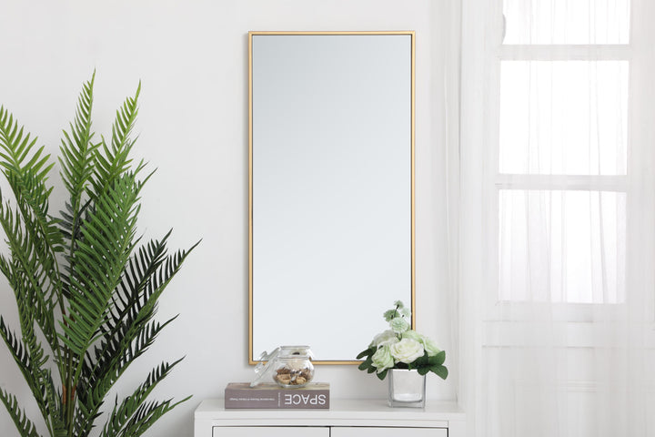 Metal Frame Rectangle Mirror III by Elegant - view 26