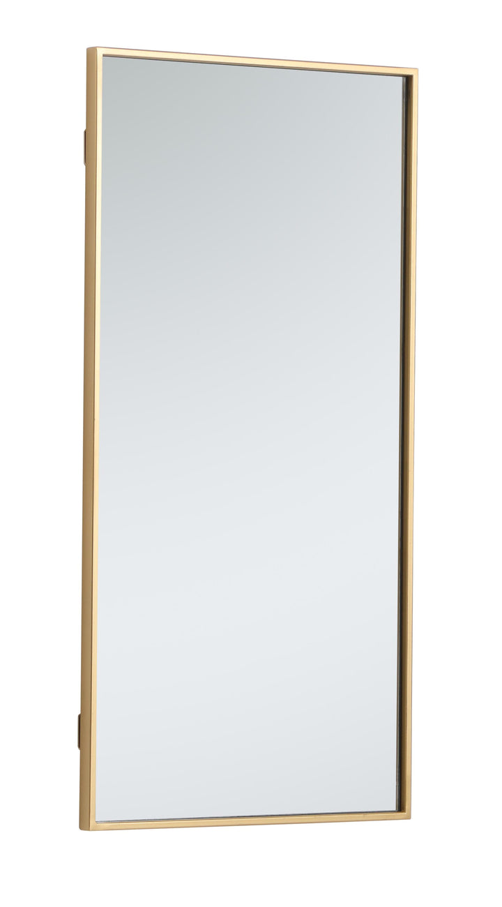 Metal Frame Rectangle Mirror III by Elegant - view 28