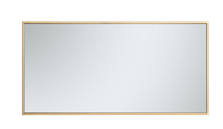 Metal Frame Rectangle Mirror III by Elegant - view 29