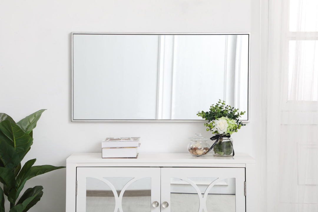 Metal Frame Rectangle Mirror III by Elegant - view 36
