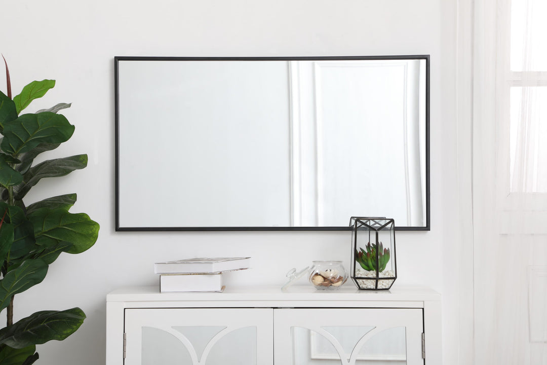 Metal Frame Rectangle Mirror III by Elegant - view 42