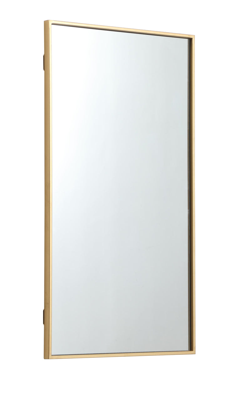 Metal Frame Rectangle Mirror III by Elegant - view 46