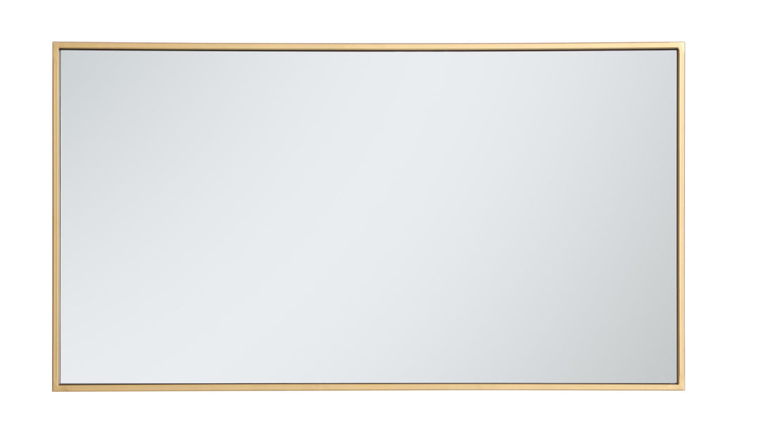 Metal Frame Rectangle Mirror III by Elegant - view 47