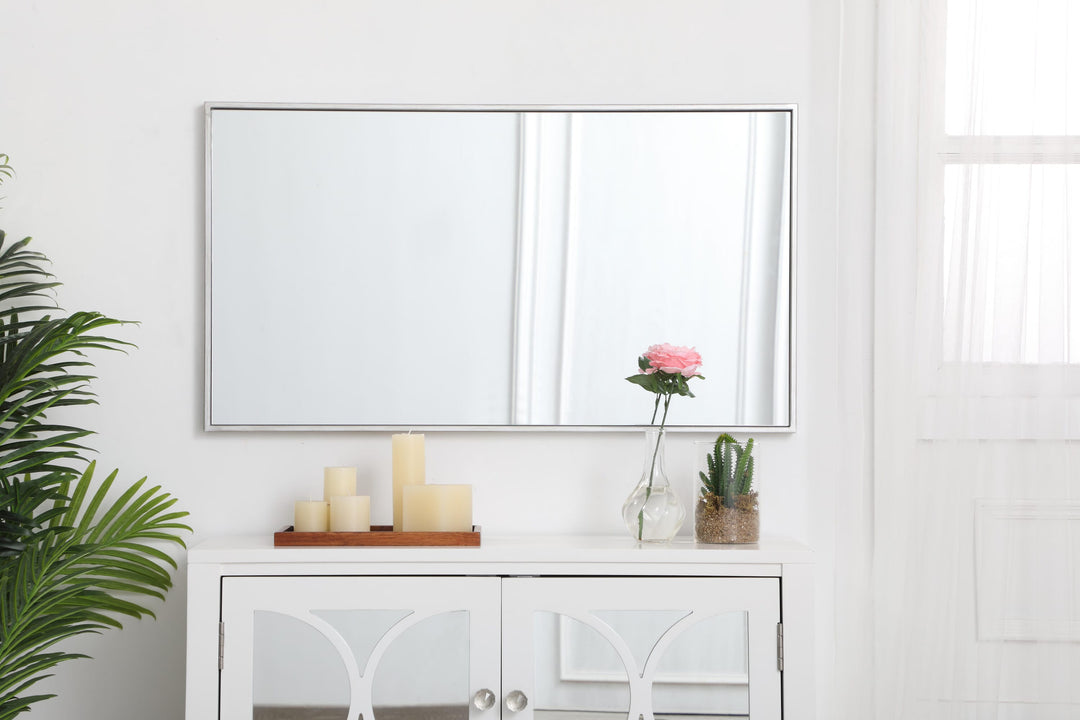 Metal Frame Rectangle Mirror III by Elegant - view 54