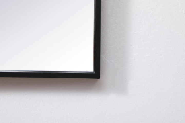 Metal Frame Square Mirror by Elegant - view 6