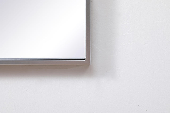 Metal Frame Square Mirror by Elegant - view 18