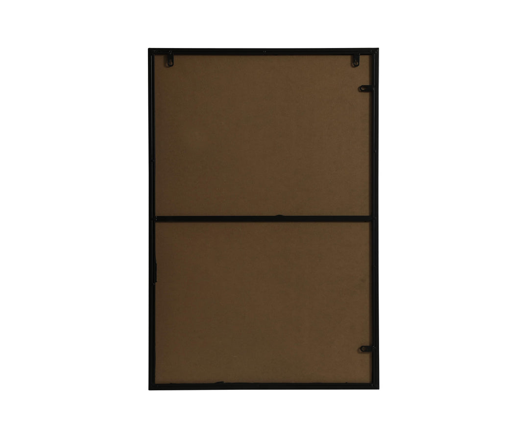 Metal Frame Rectangle Mirror by Elegant - view 11