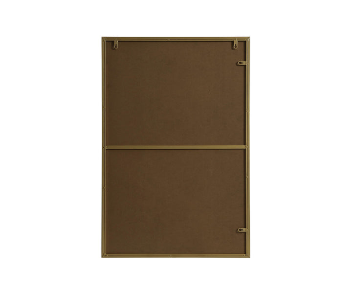 Metal Frame Rectangle Mirror by Elegant - view 22