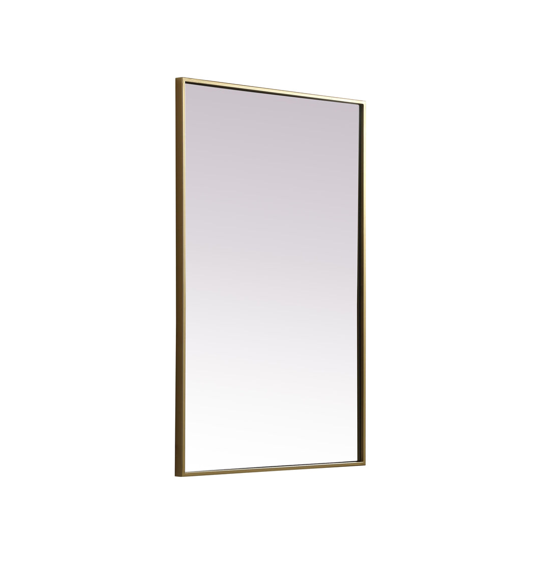 Metal Frame Rectangle Mirror by Elegant - view 19