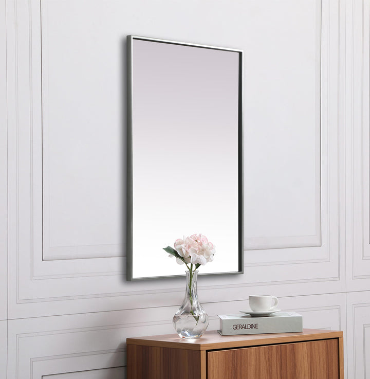 Metal Frame Rectangle Mirror by Elegant - view 27
