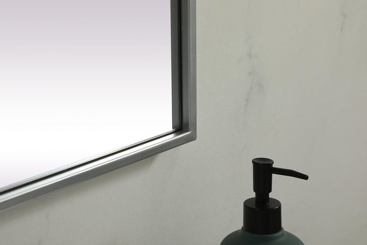 Metal Frame Rectangle Mirror by Elegant - view 29