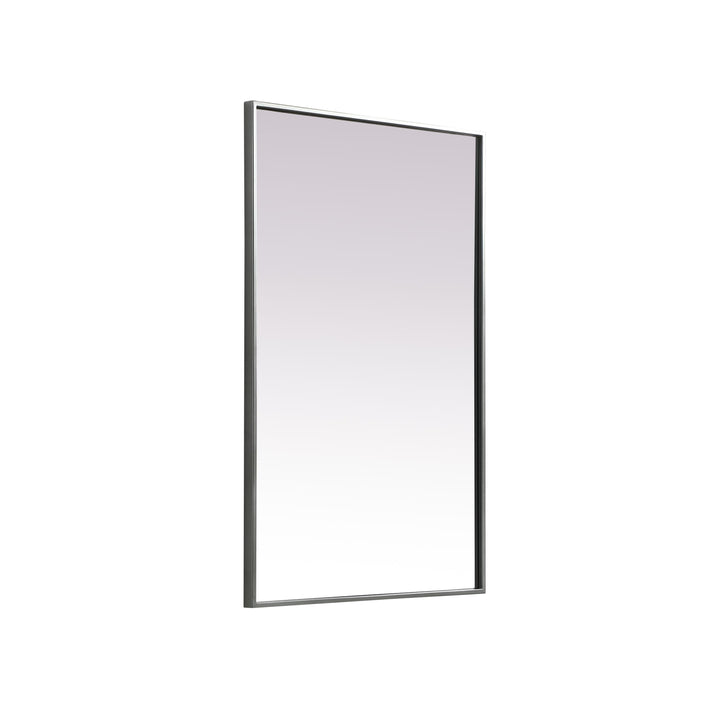 Metal Frame Rectangle Mirror by Elegant - view 30