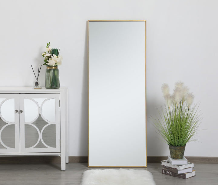 Metal Frame Rectangle Mirror III by Elegant - view 62